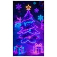 thumbnail image 2 of BotaniNest Perles de Porte Lumineuses pour Fête Fluorescente, Rideau d'Entrée Intérieur Extérieur, 2 of 5