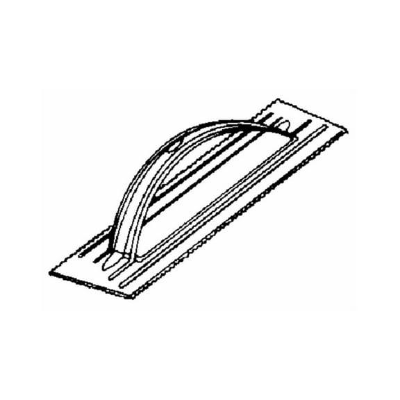 Flooring & Tiling Notched Trowel Plastic 1/16 V