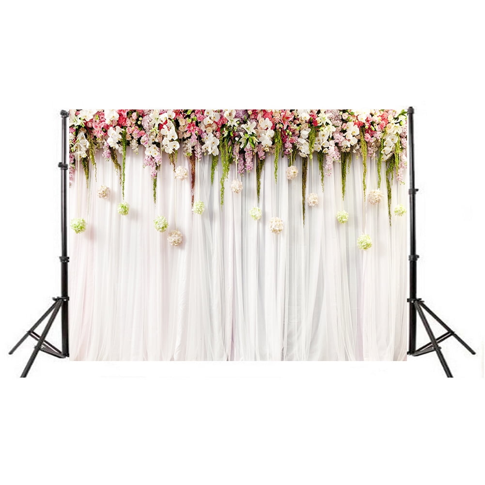 ZnMig Photography Backdrops Dreamy 3D Flower Backdrop Photography Background,Wedding Lover Backdrops Party Decoration Props Photography Studio Props Color : C, Size : 150X210cm 