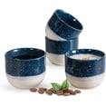 thumbnail image 1 of czcpp-Ceramic Espresso Cup Set - Espresso Cup Set for Coffee and Tea, 4 oz Mini Coffee Mugs Demitasse Cups, Coffee Mug for Cafe, Hotel, and Restaurant, Pack of 4, Blue, Microwave & Freezer Safe, 1 of 4