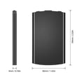 thumbnail image 2 of 16G Voice Recorder 192 Hours Recording Capacity MP3 Voice Activated Recorder One Touch Voice Recording for Meeting Work Lecture Interview Class, 2 of 7