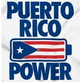 thumbnail image 2 of Puerto Rico Power PR Flag Pride Zip Up Hoodie Men's Women's Brisco Brands S, 2 of 5