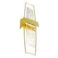 thumbnail image 4 of CWI Lighting Guadiana Integrated LED Satin Gold Wall Light, 4 of 5