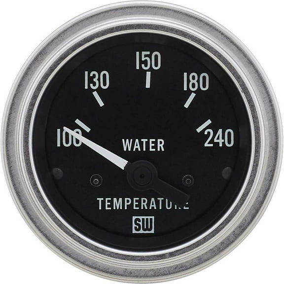 Stewart Warner 82306 2-1/16 Inch Deluxe Electric Water Temp Gauge
