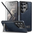 thumbnail image 1 of Funda de teléfono WTCASE de piel magnética fuerte para Samsung S25 Ultra, 1 of 6
