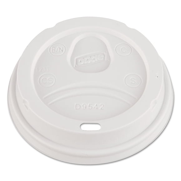 Tapa tipo domo Dixie D9542W para vasos PerfectTouch de 300 a 473 ml, 360 a 590 ml