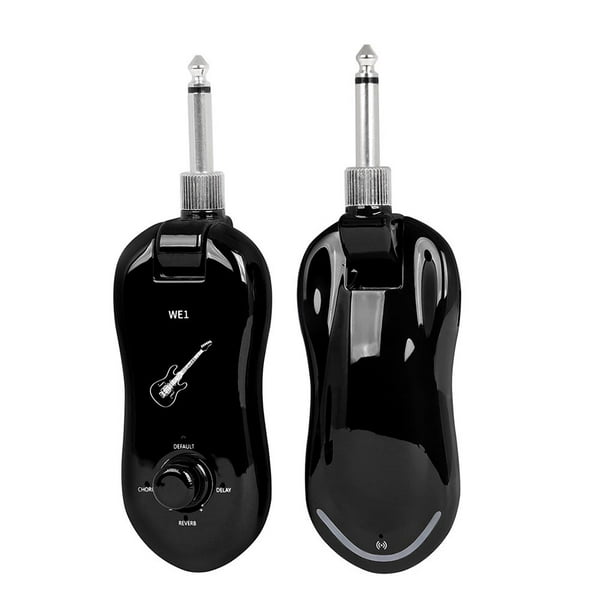 Toystoory Amplificador de auriculares para guitarra eléctrica, 5 modos de efectos de sonido, amplificador, transceptor de Audio inalámbrico, Accesorios para instrumentos musicales