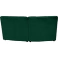 thumbnail image 4 of Meridian Furniture Causeuse Modulaire en Velours Vert Limitless, 4 of 7