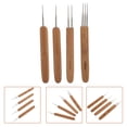 thumbnail image 2 of Shisuyan 4pcs Dreadlocks Crochet Hooks Hair Braids Crochet Needle Braid Craft Tools, 2 of 8