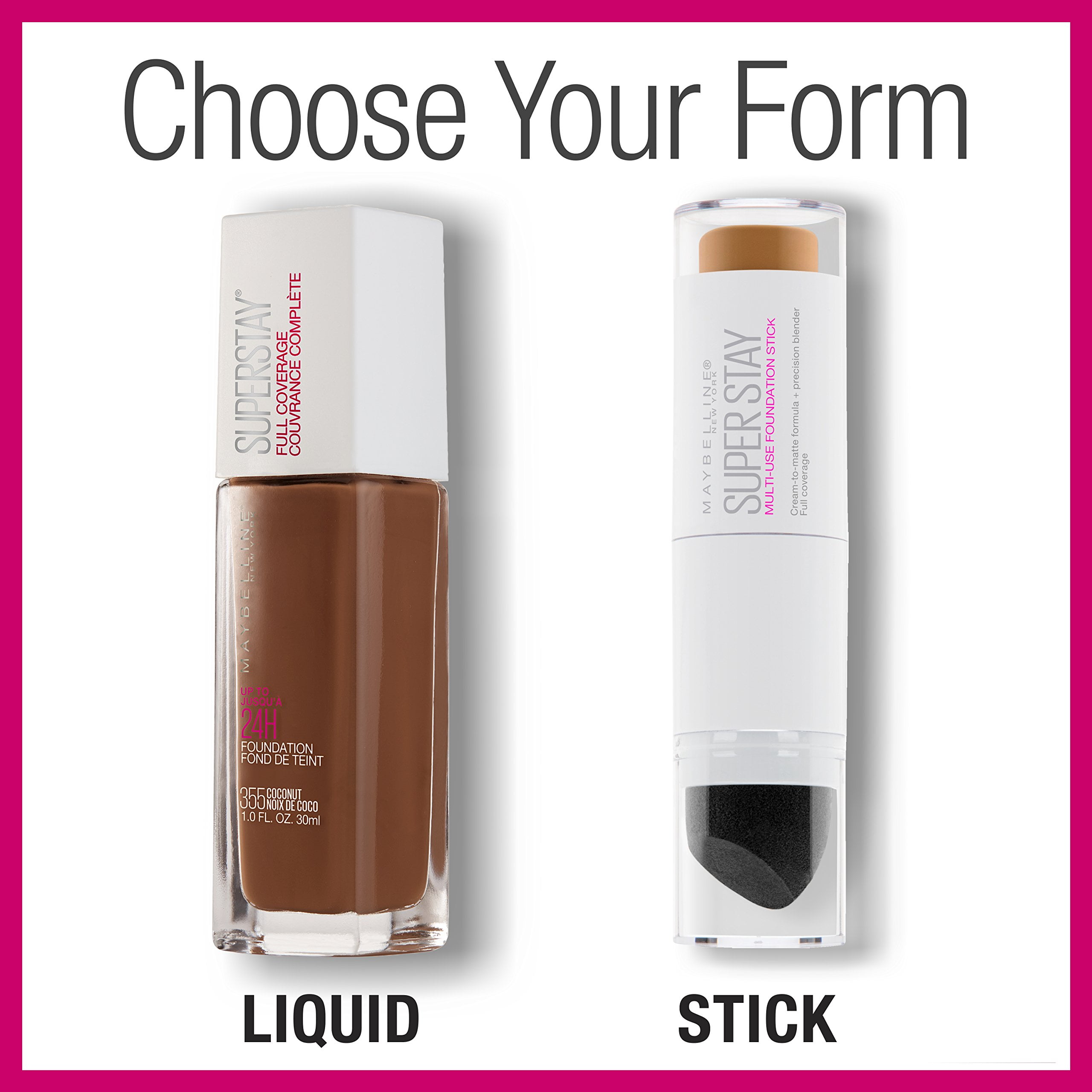Maybelline New York Super Stay®, Multi-Use Foundation Stick