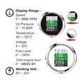thumbnail image 4 of 6 IN 1 Digital GPS meter Odometer Tacho Meter Water Temperature Fuel Level Gau With GPS Antenna For Boat Car Motorcycle ,Universal Compatibility, 4 of 6
