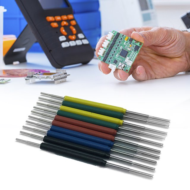 10 Uds Universal Chip Micro IC abrazadera útil Micro IC gancho Clip para cables de prueba IC
