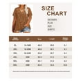 thumbnail image 4 of TIYOMI Ladies Plus Size 4X Sequin Tops Summer Short Sleeve Tunics Brown V-Neck Sparkly Tops Club Blouses Slimming Tunics Casual Loose Fit Shirts 4XL 24W 26W, 4 of 4