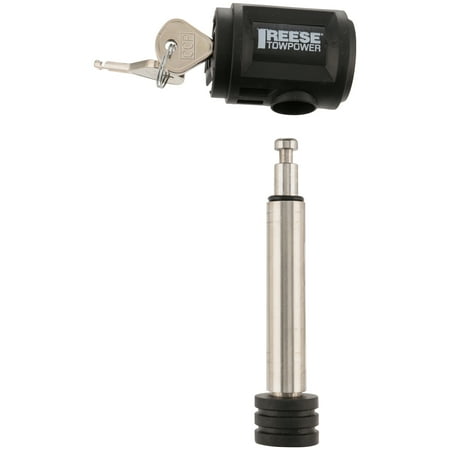 Reese TowPower Easy Access Receiver Lock Carded Pack