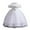 White, variant on AUNVITO Girls Sleeveless Round Neck Tulle Dress Puffy Layered Princess Evening Party Gown Elegant Performance Luxury