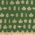 thumbnail image 2 of David Textiles 44" Cotton Leaf Silhouettes Fabric by the Yard, Green, 2 of 2