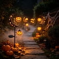 thumbnail image 5 of Solar Halloween Garden Stake Light, Ghost Pumpkin LED Yard Decoration, Waterproof Outdoor Light for Garden Patio 12.2x6.3x2.76in, 5 of 8
