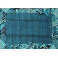 thumbnail image 1 of Ahgly Company Indoor Rectangle Abstract Light Blue Modern Area Rugs, 8' x 12', 1 of 4