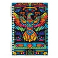 thumbnail image 7 of FORMRS 1-Subject Spiral Notebook 8" x 5" College Ruled 60 Refillable Sheet A5 Hard Cover, 2 Pack, Abstract Eagle, 7 of 7