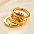 thumbnail image 4 of Anillo de acero inoxidable giratorio de tres colores con tres anillos y personalidad europea y americana Glaosling, 4 of 6