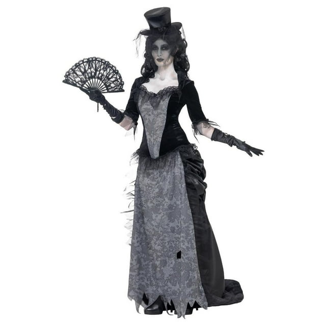 Smiffys Ensemble de Costume de Veuve de Ville Fantôme pour Femmes