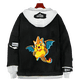 thumbnail image 1 of Chaqueta vaquera SANMU Pikachu Charizard Pattern para primavera/otoño, 1 of 3