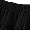 thumbnail image 4 of Women Mid Length Skirt Dance Party A Line High Waisted Lace Skirt Holiday Party Half Skirts plus Size Midi Skirt Satin Midi Skirts Plaid Skirt Set Womens Skirts for Summer Skirts for Teen Girls Winter, 4 of 5