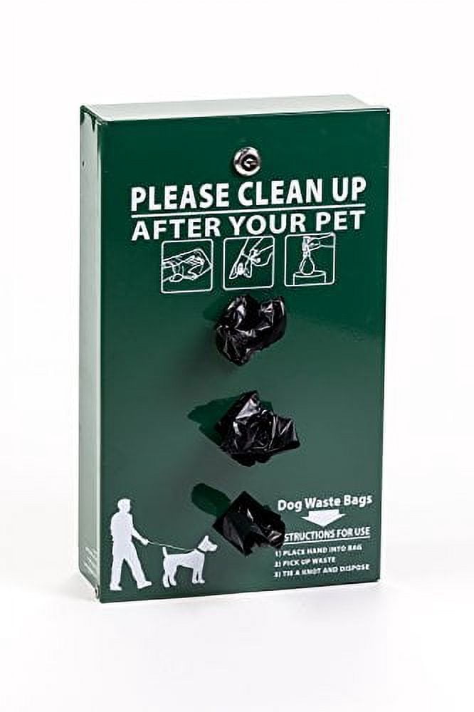Starter Dog Waste Station / Roll Bag System (Black)