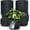 Black, variant on 10-Inch Whiskey Barrel Planters Outdoor Pack of 3 - Durable Plastic Plant Pots for Indoor & Outdoor Use with Drainage & Saucer, Lightweight Rustic Barrel Planters for Flowers, Herbs & Small Plants