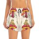 thumbnail image 2 of Balery Frog Sitting On Mushroom Pantalones cortos deportivos para mujer con forro y dos bolsillos, elásticos, para entrenamiento, gimnasio, yoga-Medium, 2 of 7