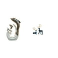 thumbnail image 1 of Conjunto Moderno De Estatuas Abstractas De Delfines Y Renos De Cerámica Para Soporte De TV, Chimenea, Oficina, Sala De Estar, Mesa De Centro, Decoración Del Hogar., 1 of 8