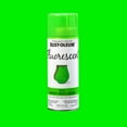 thumbnail image 2 of (6 pack) Fluorescent Green, Rust-Oleum Specialty Flat Spray Paint- 11 oz, 2 of 10