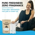 NonScents Shoe Deodorizer 1Pack (2 Count) Odor Eliminator, Air