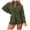 Army Green winter 2 piece sets, variant on Usmixi Womens Lounge Set Cotton Linen 2 Piece Outfit Sets for Women Lapel Button Down Shirts Jacket and Shorts Lounge Sets Casual Solid Homewear Suit with Pocket Fall Saving