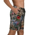 thumbnail image 3 of Rod Wave Mens Swim Trunks Quick Dry Board Shorts with Mesh Lining, Hawaii Beach Shorts Swimwear Bathing Suits, 3 of 7
