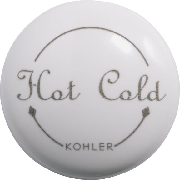 Kohler GP78205-0 Plug Button, One Size, White