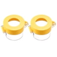 thumbnail image 1 of 2 Unidades Protector de Cubierta de Interruptor de Plástico Amarillo para El Interruptor de Botón de 55*43 de 30mm de Diámetro, 1 of 4