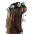thumbnail image 4 of lasenersm Couronne de Fleurs pour Mariage, Bleu, 4 of 4