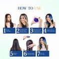 thumbnail image 3 of Cosglam Semi Permanent Color Dye, Full Coverage, All Hair Type | Wonder Blue| 4.06 Oz, 3 of 10