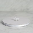 thumbnail image 2 of BalsaCircle 3/8" x 100 yards White Single Side Satin Ribbon Wedding Party Favors Crafts, 2 of 4