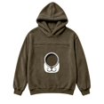 thumbnail image 5 of Pet Pouch Hoodie Womens Dog and Cat Carrier Hoodie Loose Fit Casual Cute Graphic Hooded Sweatshirt Winter Tops for Women Long Sleeve Pullover with Zipper Pouch Adjustable Opening, 5 of 5