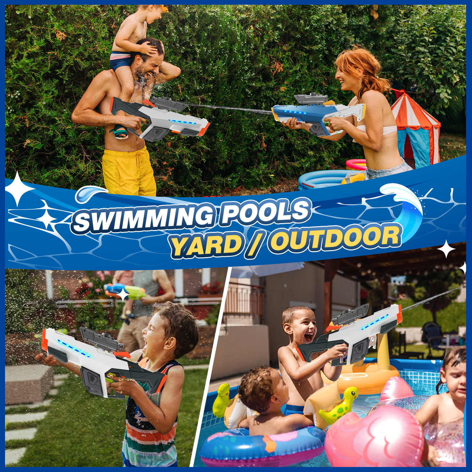 JoyStone Electric Water Blaster with Light and Sound photo 4