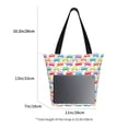 thumbnail image 3 of Disketp Colorful Bus for Women’s Casual Shoulder Tote Bag Cross-body Handbags for Shopping, Travel and Daily Use, 3 of 6
