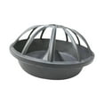 thumbnail image 4 of Dispensador de alimento para pollos, bandeja dispensadora de alimento, cubo para alimento de aves de corral para gansos. 12 hoyos, 4 of 9