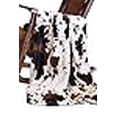 thumbnail image 3 of North End Decor Faux Fur Cowhide Plush Throw Blanket, 3 of 4