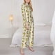 thumbnail image 3 of Balery Frogs Conjunto de Pijama con Estampado para Mujer, Conjunto de Dos Piezas con Manga Larga, Ropa de Dormir Suave con Bolsillos, Pijamas Cómodos-XX-Large, 3 of 7