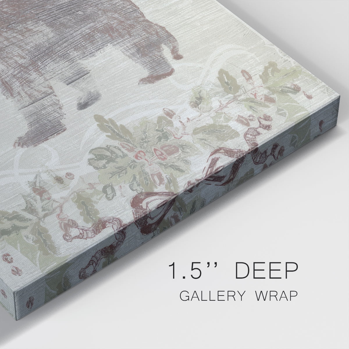 Cabin Christmas III- Gallery Wrapped Canvas