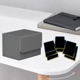 thumbnail image 4 of tredstone Magnetic Closure Card Deck Storage Holder Organizer Stylish TCG Display Gray 1Set, 4 of 6