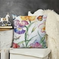 thumbnail image 2 of SHANXI Throw Pillow Covers Flower Decorative Throw Pillow Cases Outdoor Cushion Covers for Sofa Garden Couch Home Decor 22x22in, 2 of 5
