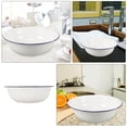 thumbnail image 2 of Lavabo de pies esmaltado para spa, bañera de pies portátil, cubo de spa para remojo de pies para pedicura en casa, lavabo de baño de pies plegable, relajación de pies, 2 of 7